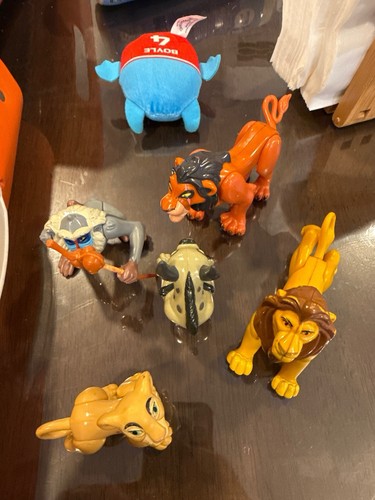 Lotto figurine simba - lotto, mufasa