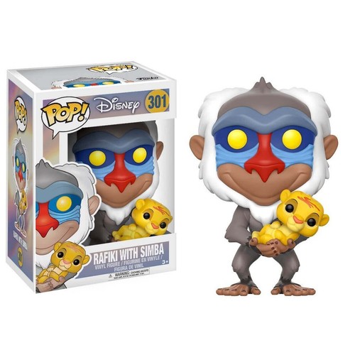 Funko pop rafiki with simba - funko,