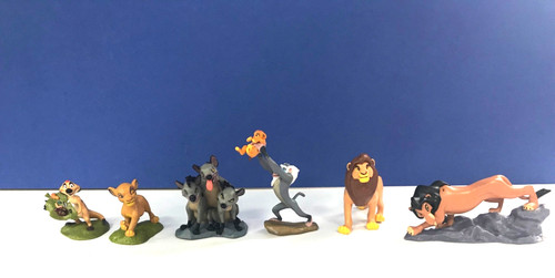 Pacchetto figurine leone - re,