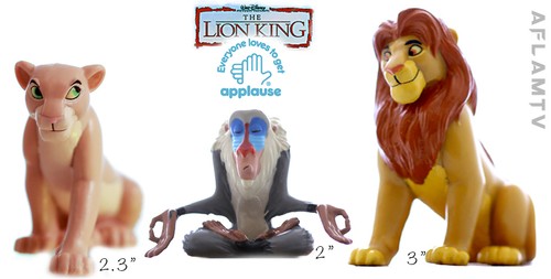 Statuina leone pvc - pvc, simba